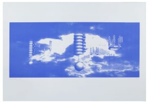Poster von Krutikov Fliegender Stadt