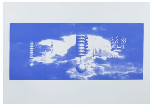 Poster von Krutikov Fliegender Stadt